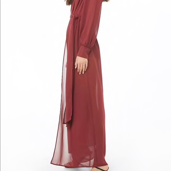 Floor length deep red dress - New With Tags! - Picture 3 of 4